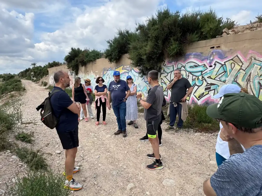Recorrido sobre el patrimonio hidráulico de Elche en el Azud de Argamasa